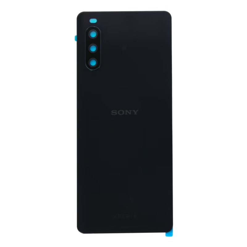 Sony Vitre arrière Sony Xperia 10 III Noir(Original Démonté) - Grade A