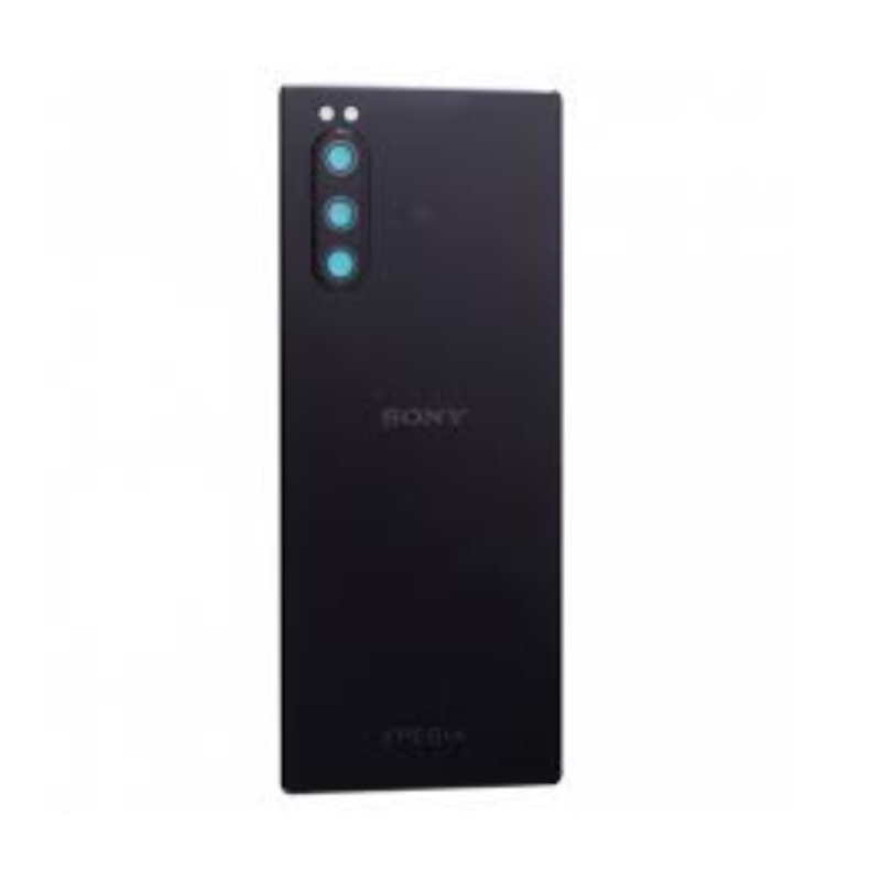 Sony Vitre arrière Sony Xperia 5 IV Noir (Original Démonté) - Grade A
