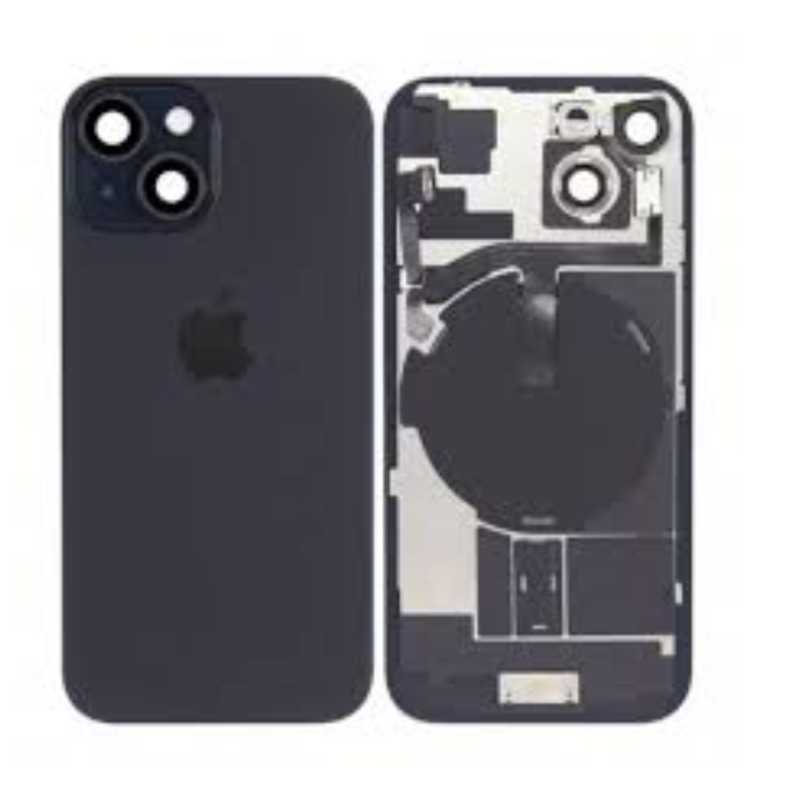 Apple Vitre Cache Arrière iPhone 16 Plus Noir (Origine Demonté) - Grade A