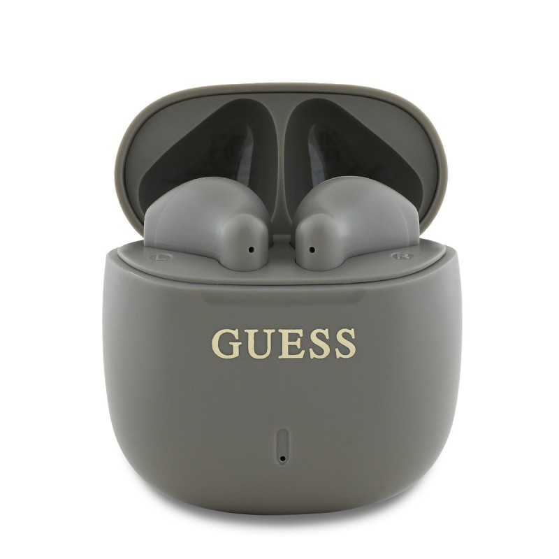 Guess Guess ECOUTEURS BLUETOOTH AVEC LOGO IMPRIME - TAUPE