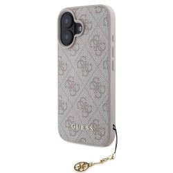 Guess GUESS IPhone 16 PRO - Coque CHARM 4G TON SUR TON - ROSE