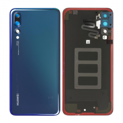 HUAWEI Vitre Arrière Huawei P20 Pro sans Contour Lentille Bleu (Original Démonté) - Grade A