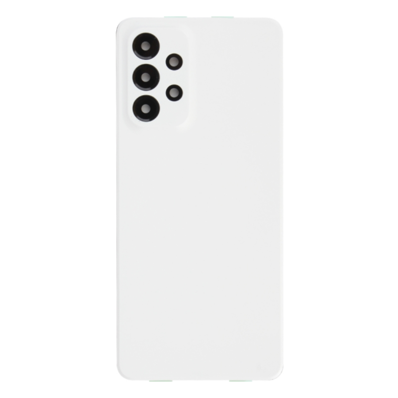 Samsung Vitre Arrière Samsung Galaxy A33 5G (A336B) Sans Contour lentille Blanc (Original Démonté) - Grade A