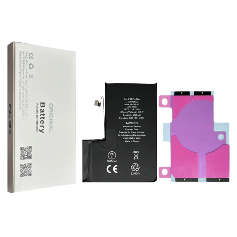 Apple iPhone 12 Pro Max Batterie (OEM) Diagnostic Affiche Pièce d’Origine