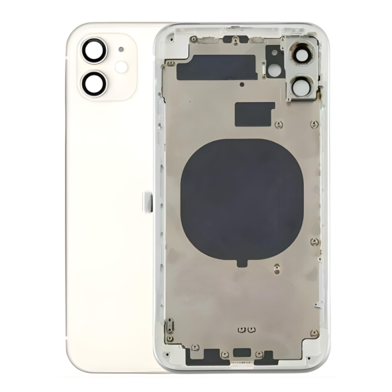 Apple Châssis Vide iPhone 11 Blanc (Origine Demonté) - Grade AB