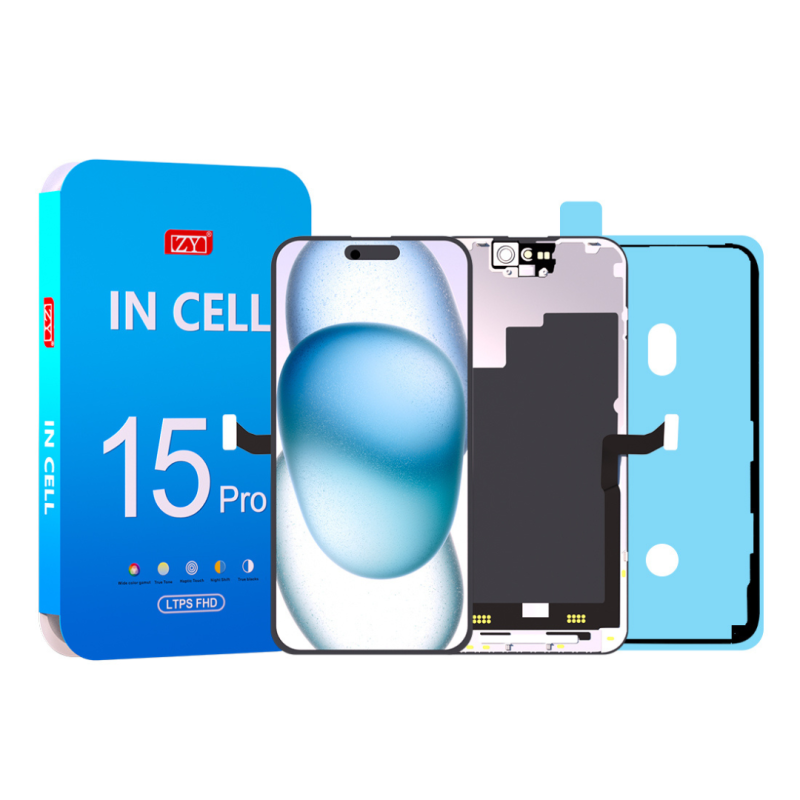 Apple Ecran iPhone 15 Pro (LTPS) ZY - COF - Support IC Change - 90Hz - FHD1080p Apple Ecran iPhone 15 Pro (LTPS) ZY - COF - Support IC Change - 90Hz - FHD1080p