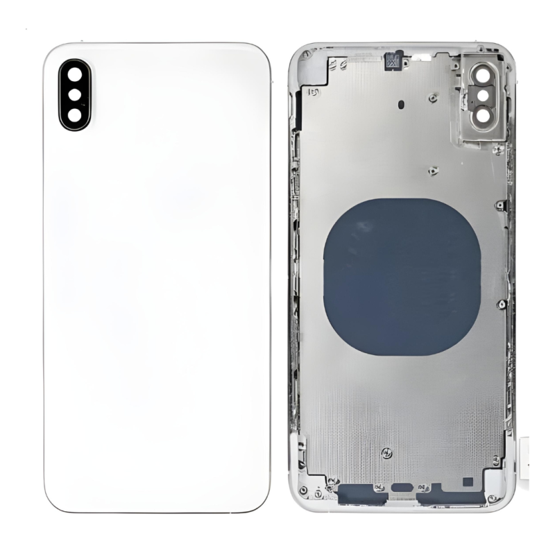 Apple Châssis Vide iPhone X Argent (Origine Demonté) - Grade AB