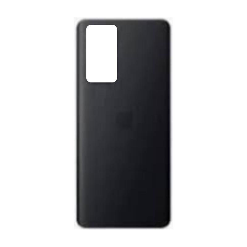OnePlus Vitre Arrière One Plus 9 Noir sans Contour Lentille (Original Démonté) - Grade A