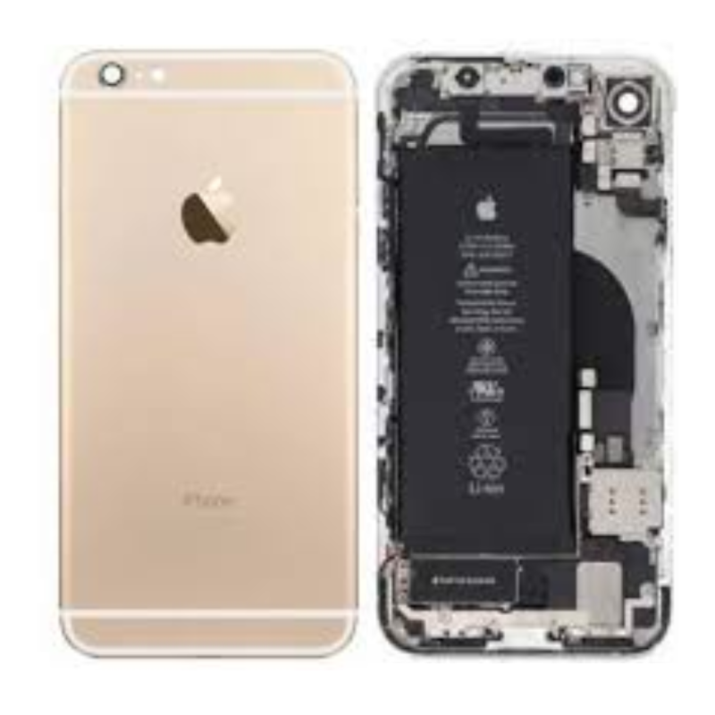Apple Chassis Complet iPhone 6 Or - Connecteur de Charge + Batterie (Origine Demonté) Grade B