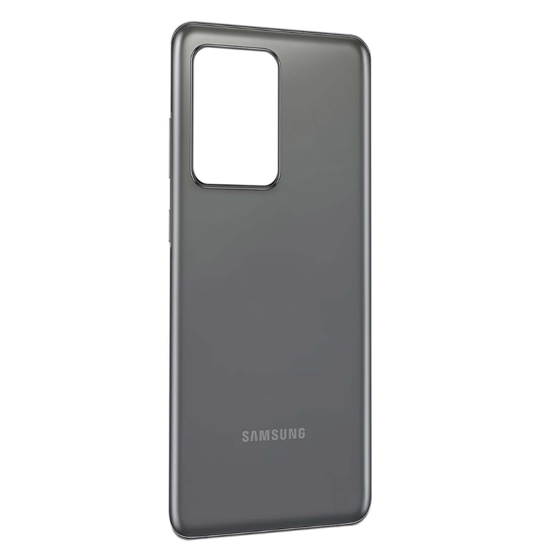 Samsung Vitre arrière Samsung Galaxy S20 Ultra (G988B) Sans Contour lentille Gris (Original Démonté) - Grade AB