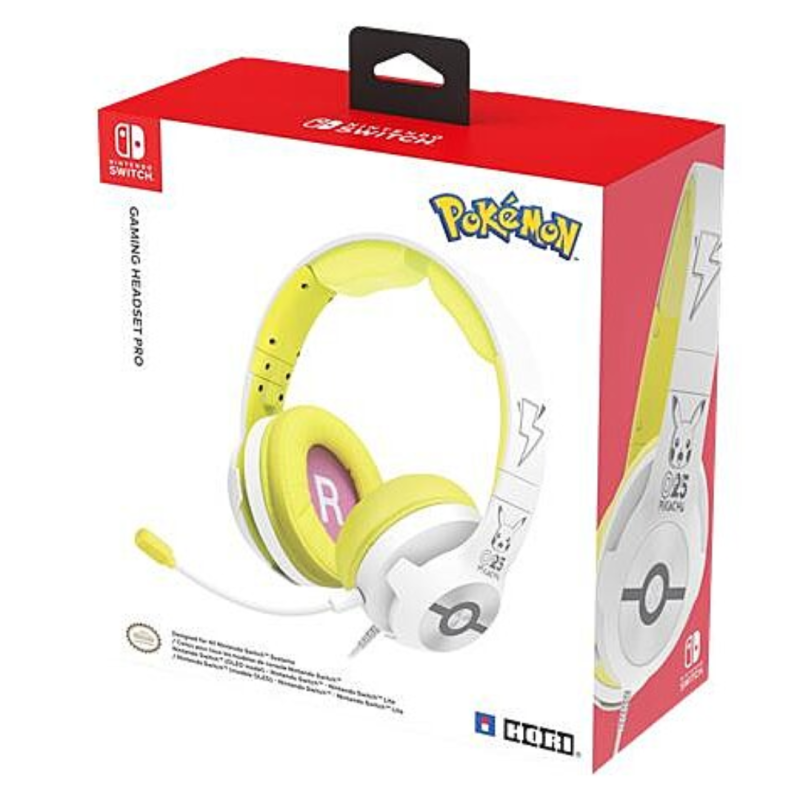 Nintendo Casque Audio Pokémon POP SWITCH - Jaune