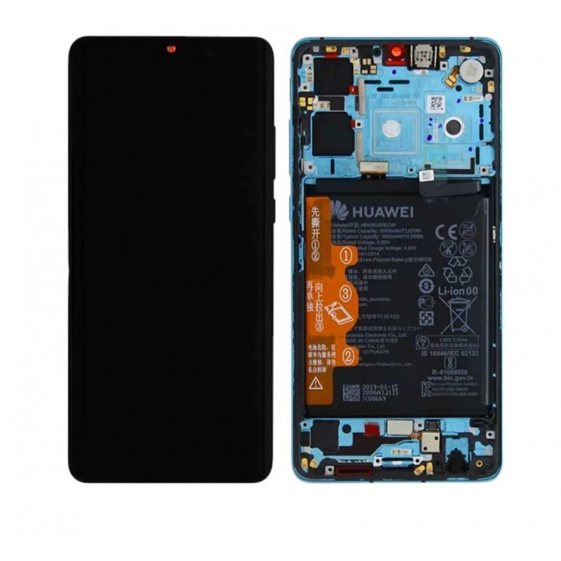 HUAWEI HUAWEI P30 LCD + TACTILE + BATTERIE BLEU AURORE ORIGINE 02354HRH / 02354HNJ / 02354KUM (Service Pack) Système Récent HUAWEI HUAWEI P30 LCD + TACTILE + BATTERIE BLEU AURORE ORIGINE 02354HRH / 02354HNJ / 02354KUM (Service Pack) Système Récent
