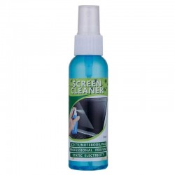 Kit de Nettoyage pour Ecran (Nettoyant + Chiffon + Brosse)