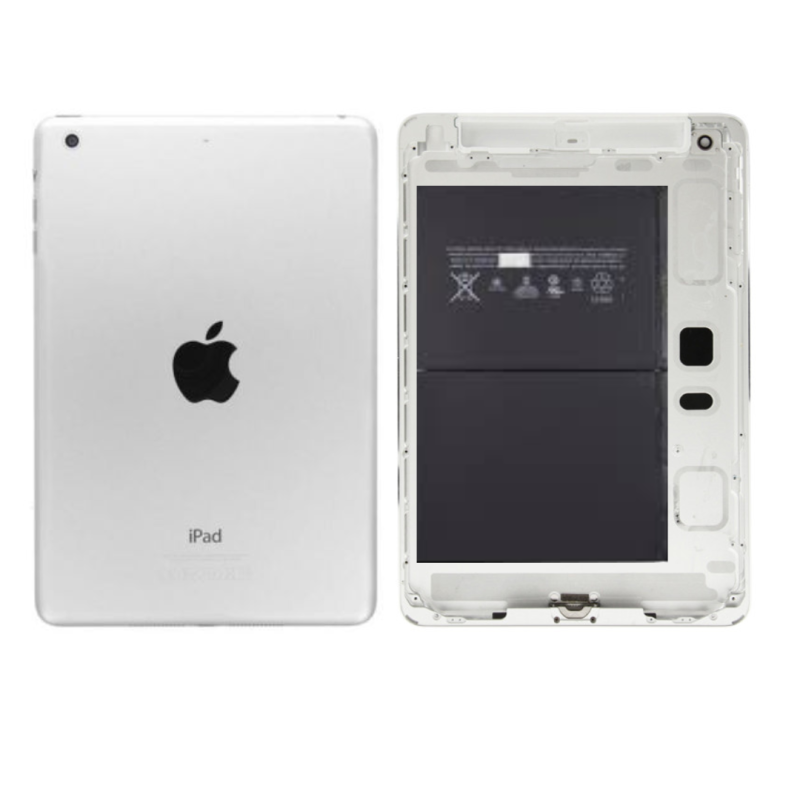 Apple Chassis Complet iPad mini (A1432) + Batterie Argent - Grade AB Apple Chassis Complet iPad mini (A1432) + Batterie Argent - Grade AB