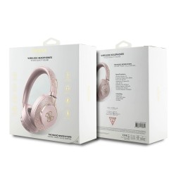 Guess Casque sans fil Guess avec réducteur de bruit ENC, Rose