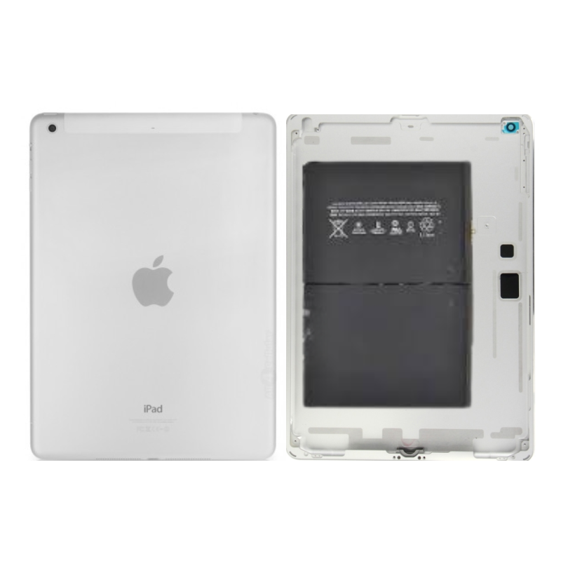 Apple Chassis Complet iPad Air (A1475) + Batterie Argent - Grade AB Apple Chassis Complet iPad Air (A1475) + Batterie Argent - Grade AB
