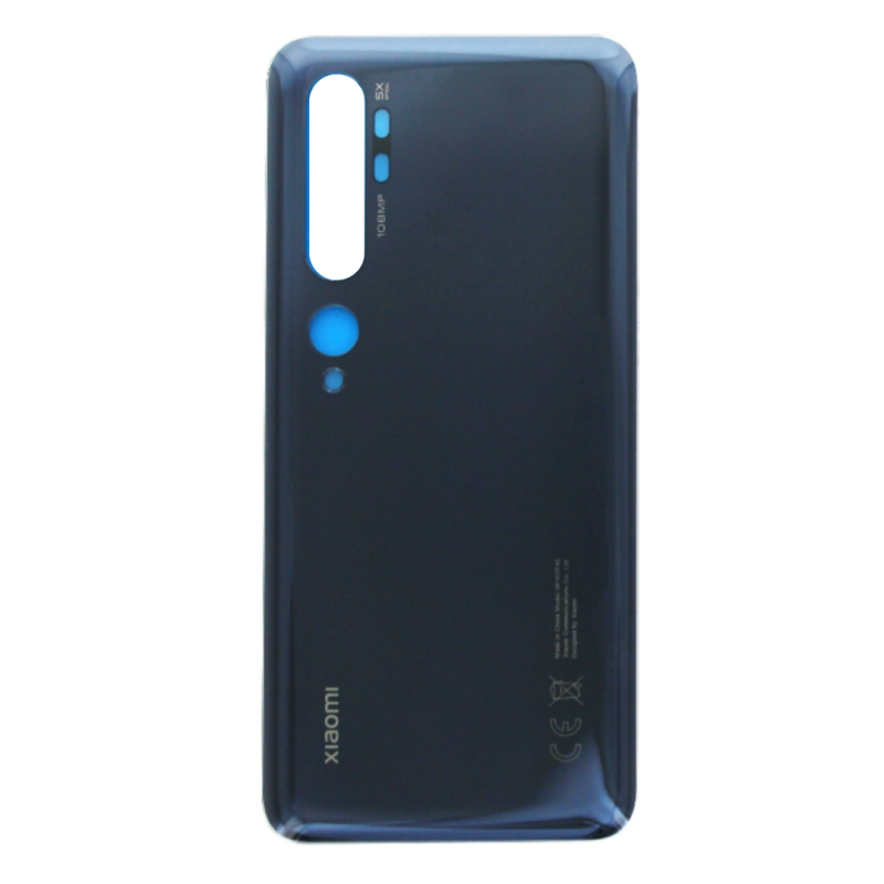 Xiaomi Vitre arrière Xiaomi Mi Note 10 Lite 5G Noir sans Contour Lantille (Original Démonté) - Grade A