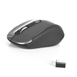 NGS NGS HAZE GRAY - SOURIS OPTIQUE SANS FIL À NANO-RÉCEPTEUR 2,4 GHZ -800/1600 DPI - GRIS