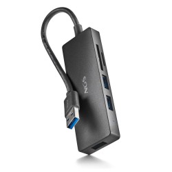 NGS NGS - IHUB READER - USB 3.0 - 3x USB 3.0 / Lecteur de Carte