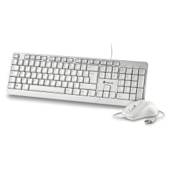 NGS NGS - COCOA KIT WHITE FRENCH - CLAVIER (AZERTY) ET SOURIS FILAIRE - BLANC - prix special fêtes