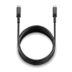 NGS NGS KNOT 100W-2 - Câble Charge Rapide USB C vers USB C de 2 m - Noir