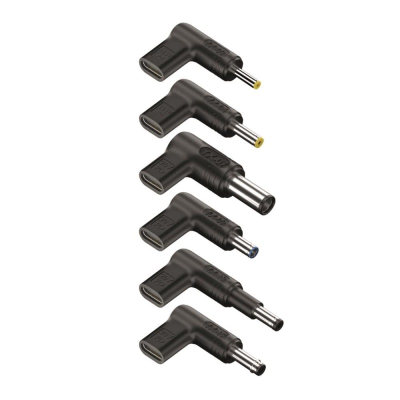 NGS NGS BUD-H - Pack de 6 connecteurs USB-C pour Ordinateurs Portables (Compatible HP)