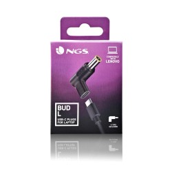 NGS NGS BUD-L - Pack de 4 connecteurs USB-C pour Ordinateurs Portables (Compatible LENOVO)