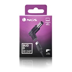 NGS BUD-D - Pack de 2 connecteurs USB-C pour Ordinateurs Portables (Compatible DELL)