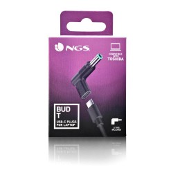 NGS NGS BUD-T - Pack de 2 connecteurs USB-C pour Ordinateurs Portables (Compatible TOSHIBA)