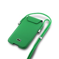 Pochette Téléphone Lacoste Iconic Petit Pique XL Vert