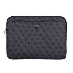 Guess GUESS : Housse PU 4G Triangle Logo pour Ordinateur Portable / Porte Documents 14" Noir