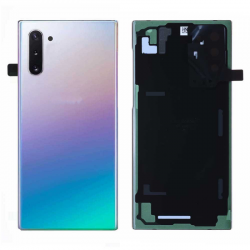 Samsung Vitre arrière Samsung Galaxy Note 10 (N970) (Original Démonté) Argent Stellaire - Grade AB