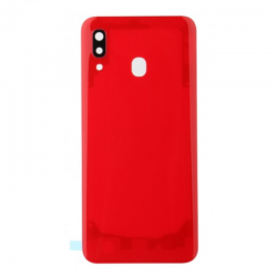 Samsung Vitre arrière Samsung Galaxy A30 (305F) Rouge (Original Démontée) - Grade AB