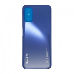 Xiaomi Vitre arrière Xiaomi Redmi Note 10 5G Sans Contour lentille Bleu (Original Démonté) - Grade AB