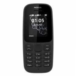 Nokia Téléphone Portable Nokia 105 1.77" 2G - Noir (Neuf)