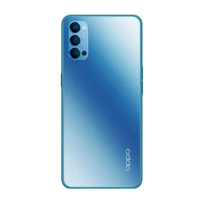 OPPO Vitre Arrière Oppo Reno 4 5G Bleu (Original Démonté) - Grade A