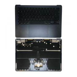 Apple Châssis Complet Apple MacBook Air 13 ″ Minuit A2681 - Châssis + Batterie + Tactile + Clavier AZERTY - Grade AB