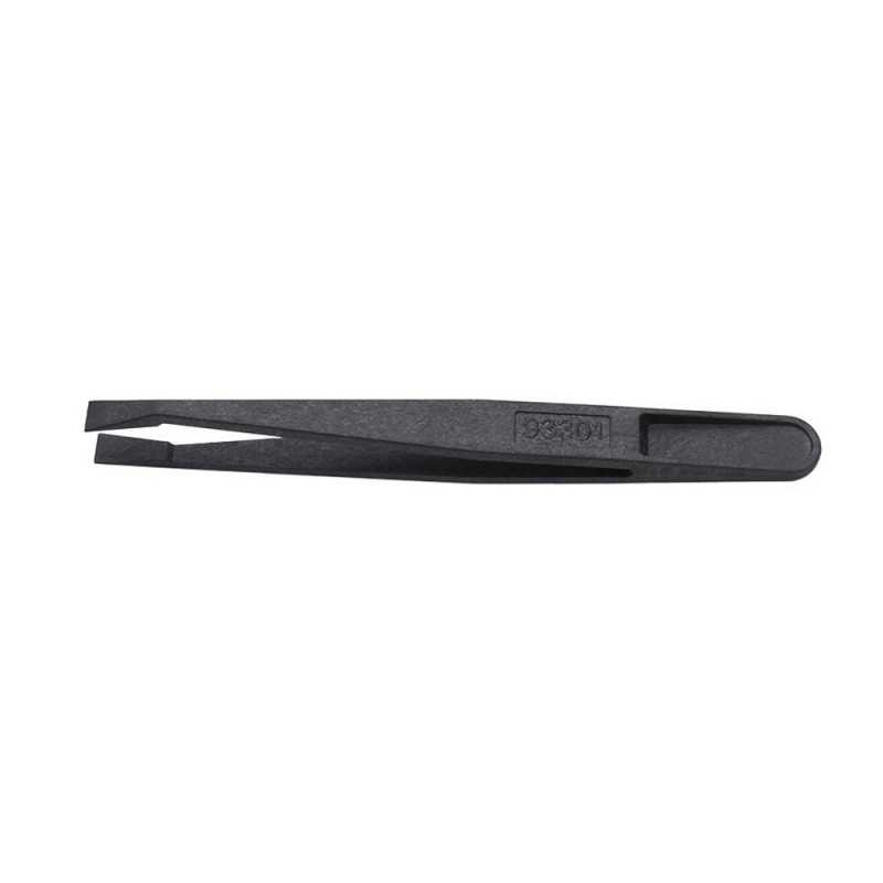 Pince Brucelles en Plastique (Plat) - Noir - 93308
