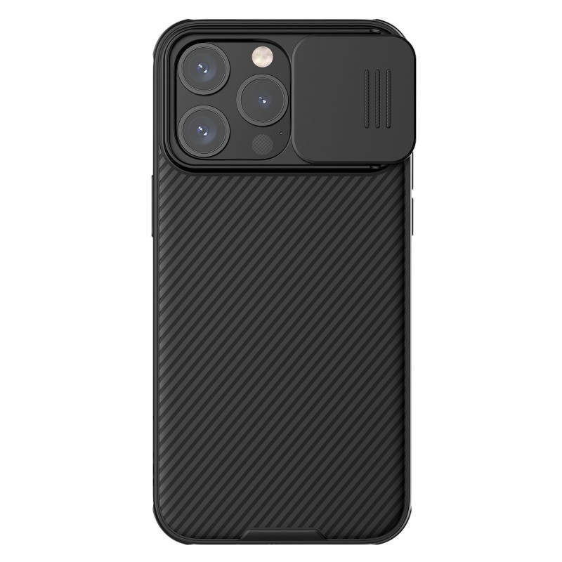 Apple IPHONE 16 Pro Max - COQUE Nillkin CamShield PRO version Magnétique (charg. sans fil) - NOIR Apple IPHONE 16 Pro Max - COQUE Nillkin CamShield PRO version Magnétique (charg. sans fil) - NOIR