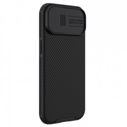 Apple IPHONE 16 Pro Max - COQUE Nillkin CamShield PRO version Magnétique (charg. sans fil) - NOIR