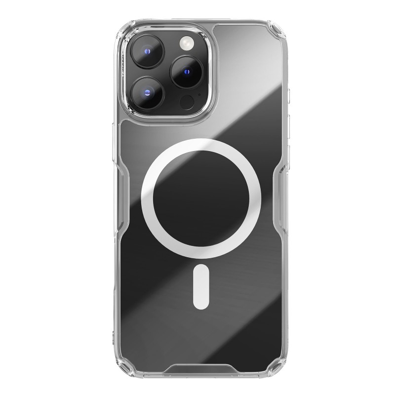 Apple IPhone 16 - Coque magnétique Nillkin Nature TPU PRO Transparente Apple IPhone 16 - Coque magnétique Nillkin Nature TPU PRO Transparente