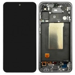 Samsung Samsung Galaxy A56 5G (2025) A566 - LCD + Châssis Noir Graphite (Service Pack) GH-8236829A
