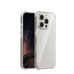 Apple IPHONE 13 MINI - SILICONE TRANSPARENTE - COINS RENFORCÉS + PROTECTION LENTILLE