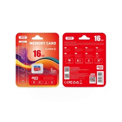 XO XO : Carte Mémoire 16 go MicroSDHC CL.10