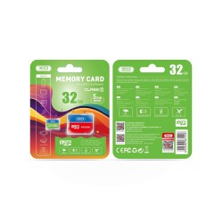XO XO : Carte Mémoire 32 go MicroSDHC Classe 10 + Adaptateur