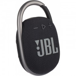 JBL Enceinte Bluetooth JBL Clip 4, 5 W, Son Professionnel, Etanche, Noir (JBLCLIP4BLK)
