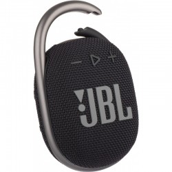 JBL Enceinte Bluetooth JBL Clip 4, 5 W, Son Professionnel, Etanche, Noir (JBLCLIP4BLK)