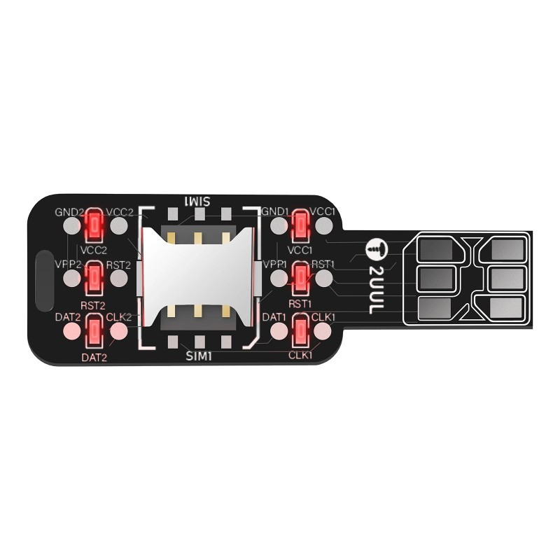 Test du vérificateur SIM 2UUL SM01 Dual Test du vérificateur SIM 2UUL SM01 Dual