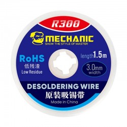 Mèche à dessouder Mechanic R300, 3 mm, 1,5 m