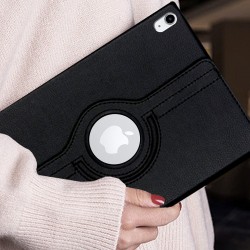 Apple IPAD Air 13" (2025) - Etui Rotatif Noir